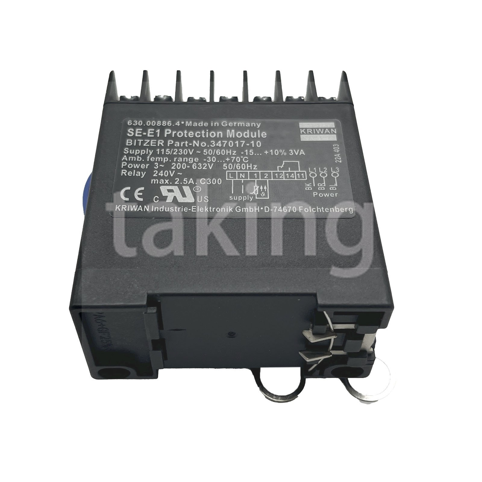 1pc Compressor Protection Module for Bitzer Se-E1 347017-10