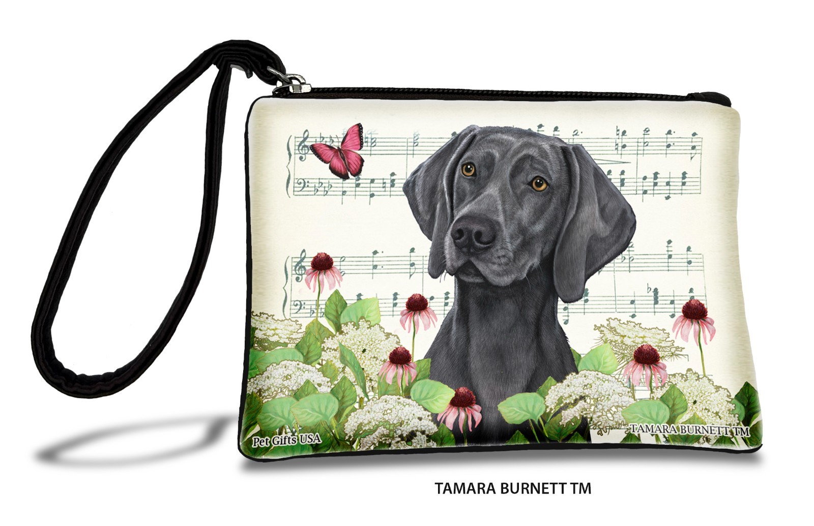 Weimaraner Zippies Pet Pouch Coin Purse