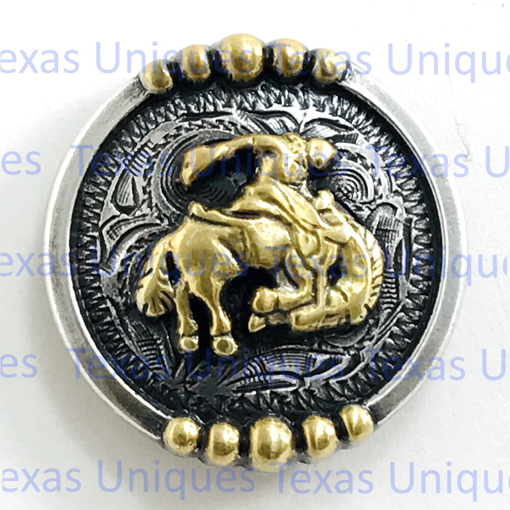 Western Rodeo Saddle Bronc Concho CON980-B