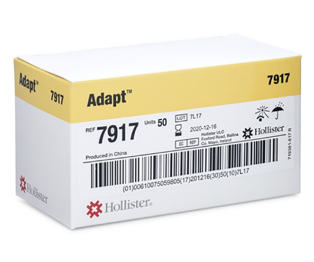 Hollister Adapt™ Skin Protective Wipes (50 Wipes Per Box)