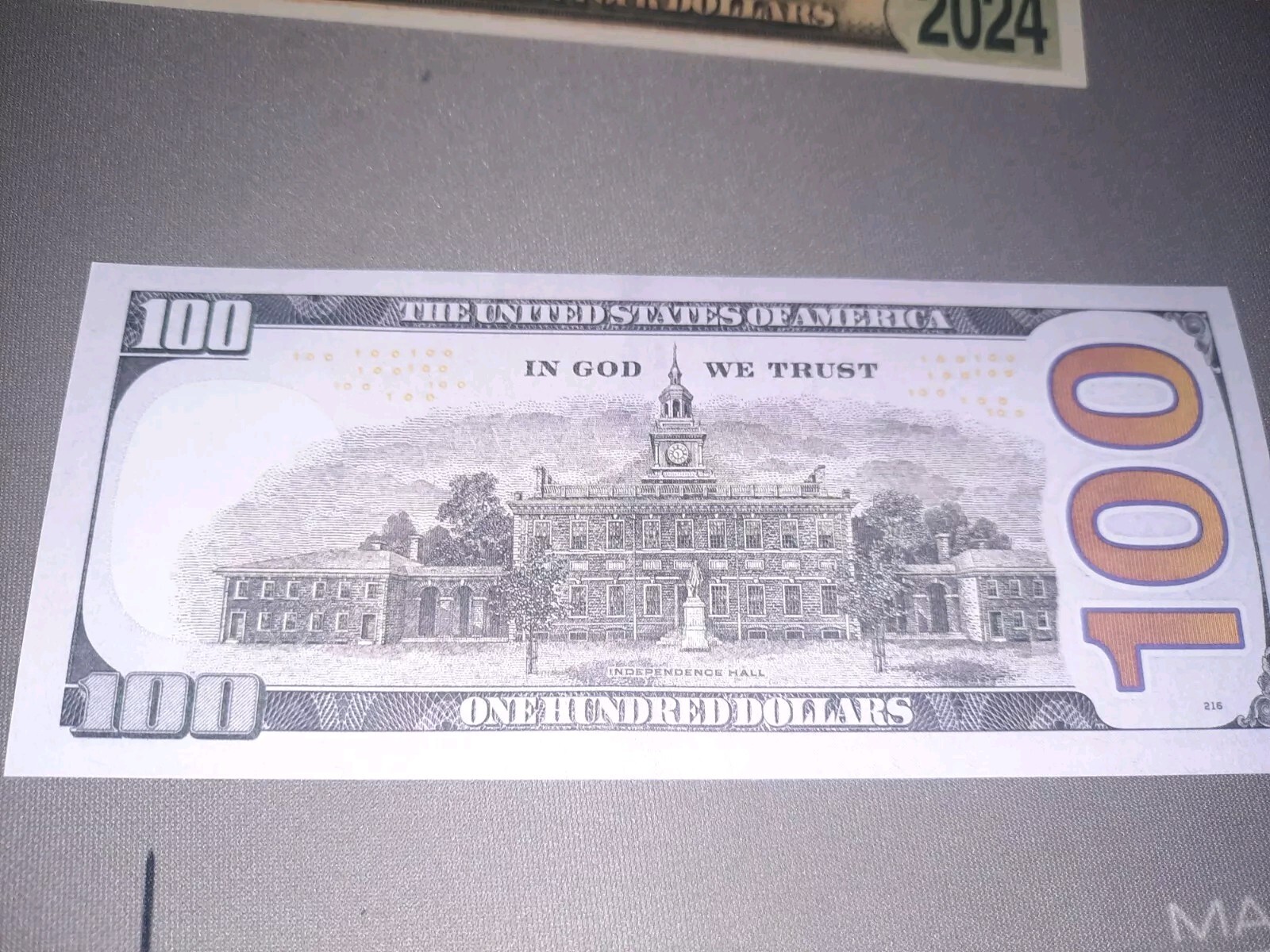 Set Of 4 Donald Trump 2024 & $100 Prank Fake Presidential Bills MAGA USA 45 47