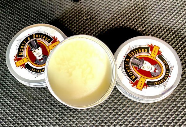 Monty's Guitars Instrument Food Finishing Wax for Wood NEW