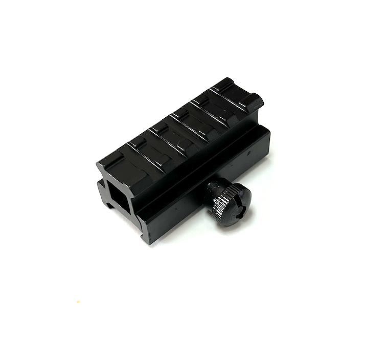 5 slots riser mount for Red Dot- Low/ Medium/ High profile Weaver Picatinny Rail