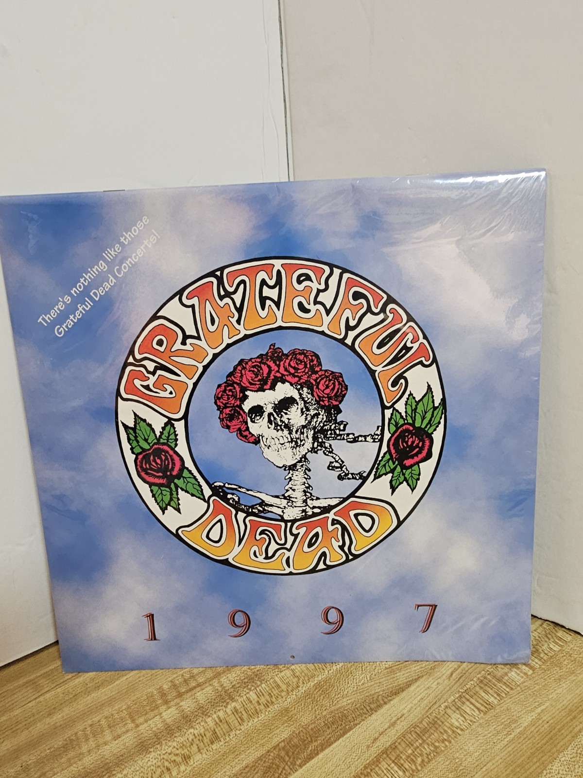 Vtg 1997 Grateful Dead Calendar NEW SEALED Official Productions Skull and Roses
