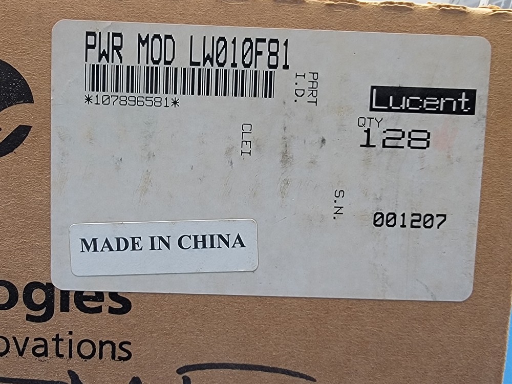 New (1pc) LW010F81 LUCENT TECHNOLOGIES Module Converter