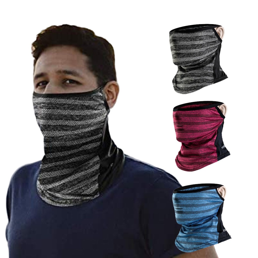 Bandana Tube Scarf Face Mask Neck Gaiter Headband for Motorcycle Outdoor Sports