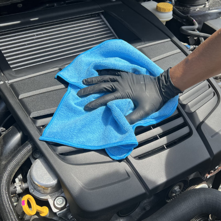Auto Drive Multipurpose Microfiber Towels, 12" x 16", 100 Pack