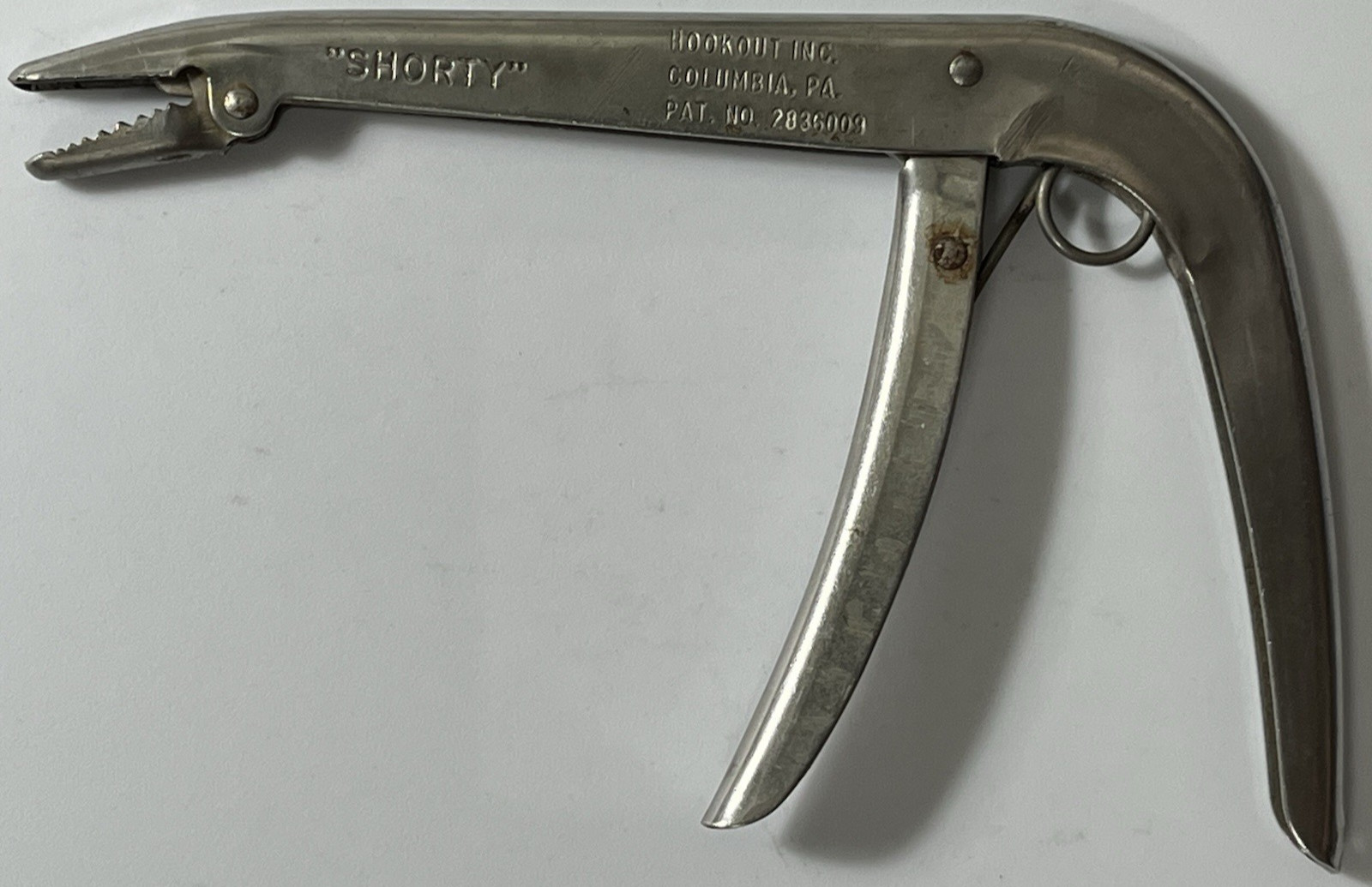 Vintage Hookout Shorty Stainless Steel 6 1/2"