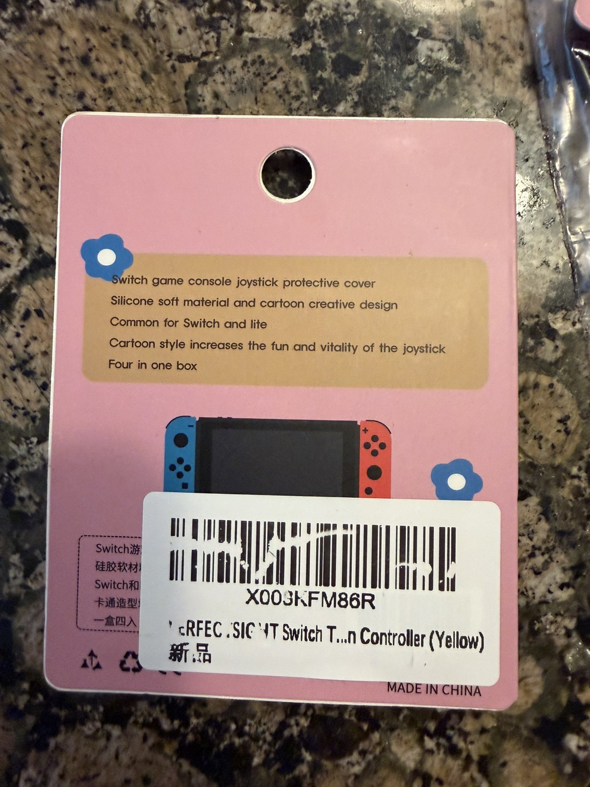 Pikachu Nintendo Switch Thumb Grips