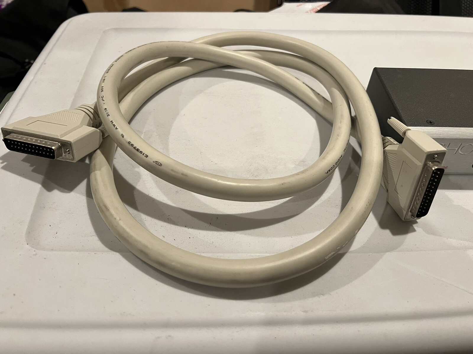 ECHO GINA 24/96 AUDIO INTERFACE BOX WITH COMPUTER CABLE