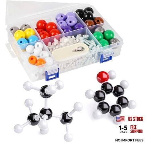 240 Pcs Organic Molecular Chemistry Set - Atom Element Molecular Model Kit