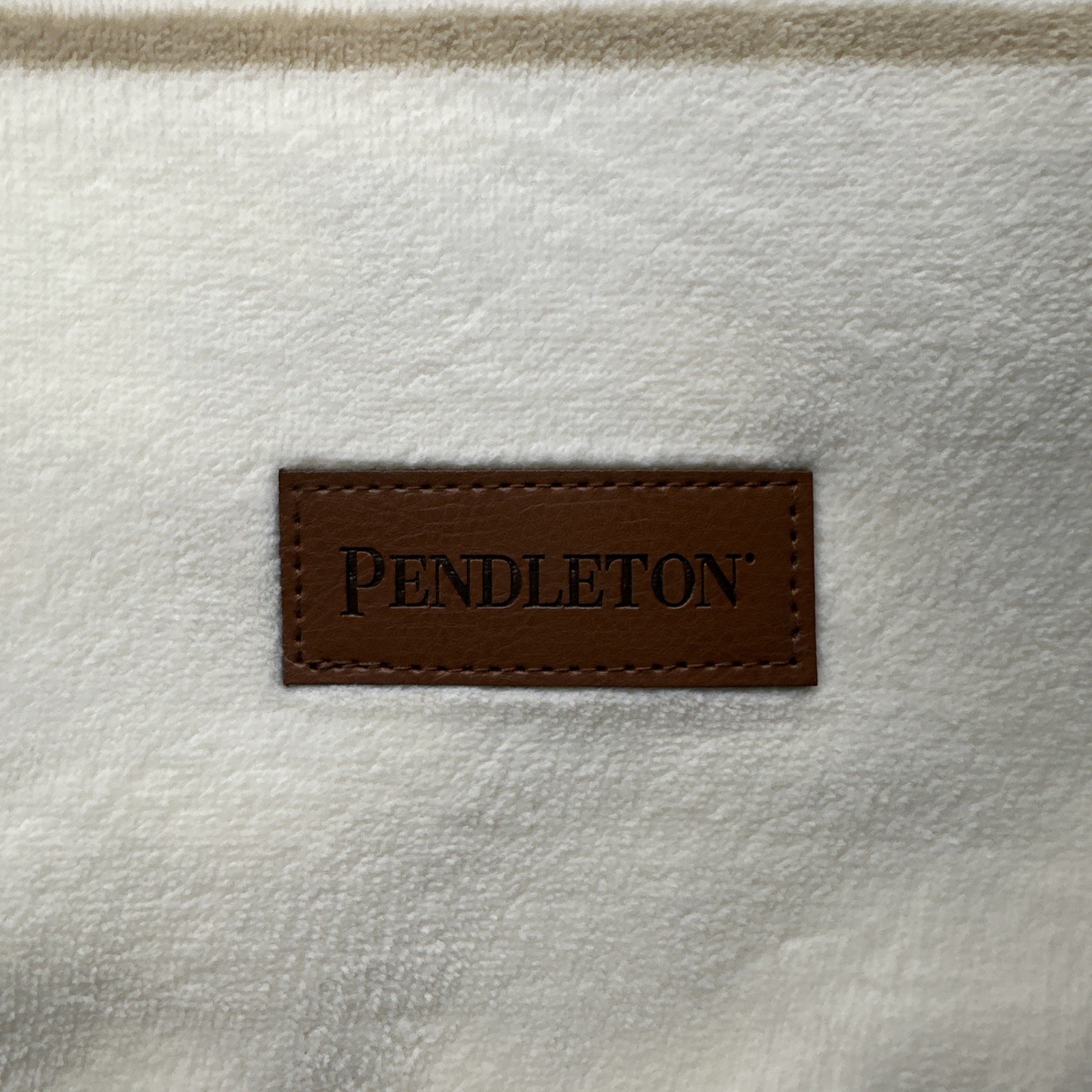 Pendleton Reversible Plush Throw-50x70in Savanna Stripe 100% Polyester