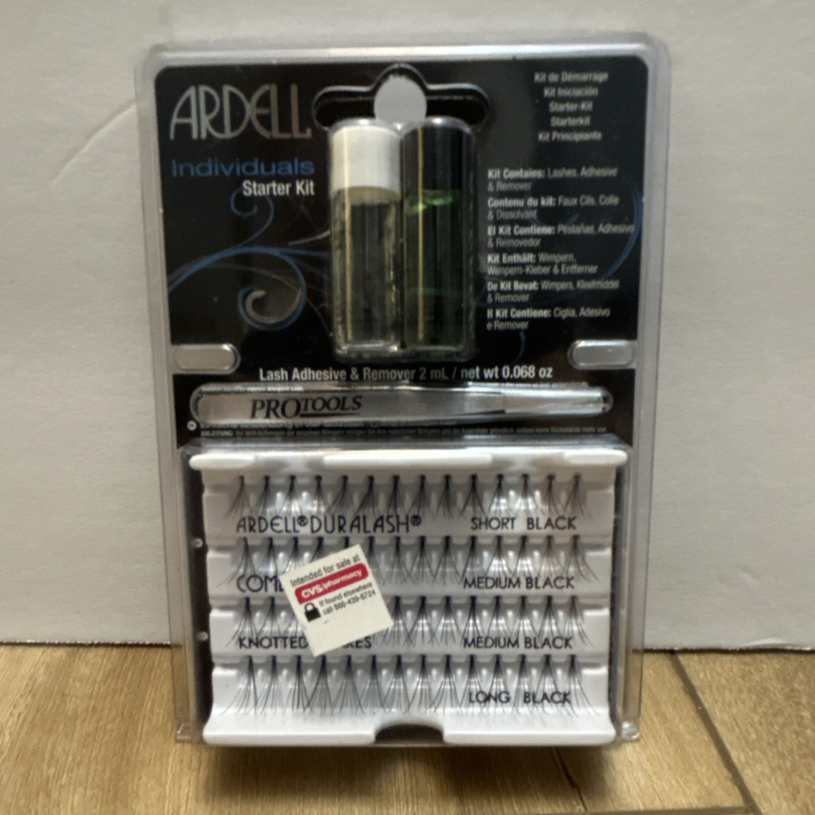 Ardell DuraLash Individuals Starter Kit Knotted Flares Combo Pack Black