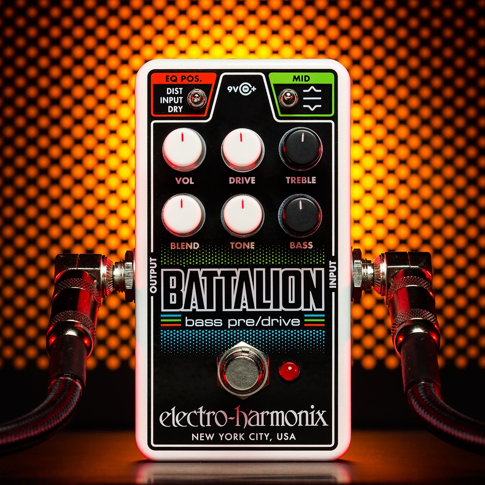 Electro-Harmonix Nano Battalion Bass Preamp & Overdrive – Authorized Dealer