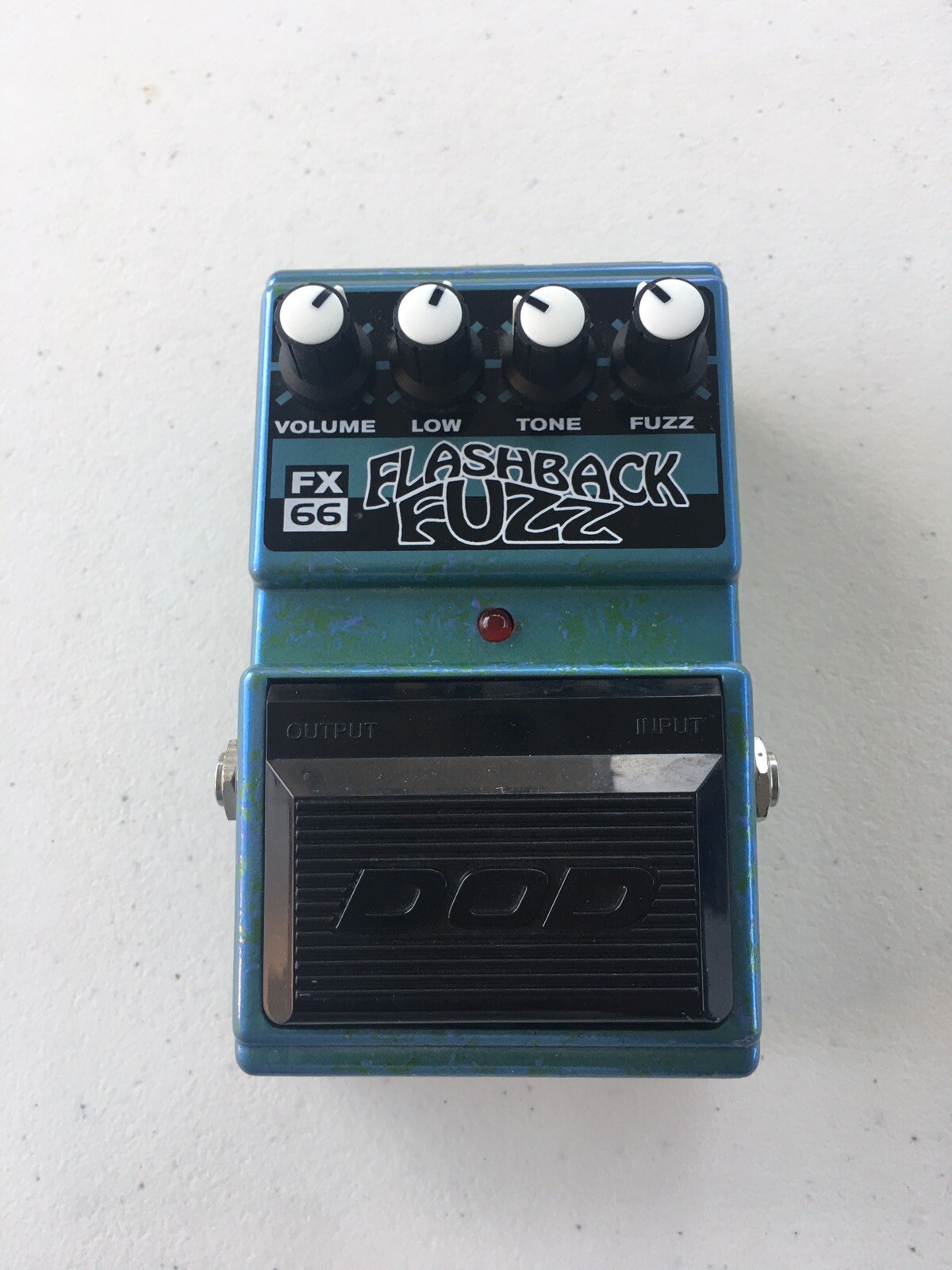 DOD Digitech FX66 Flashback Fuzz Distortion Rare Vintage Guitar Effect Pedal