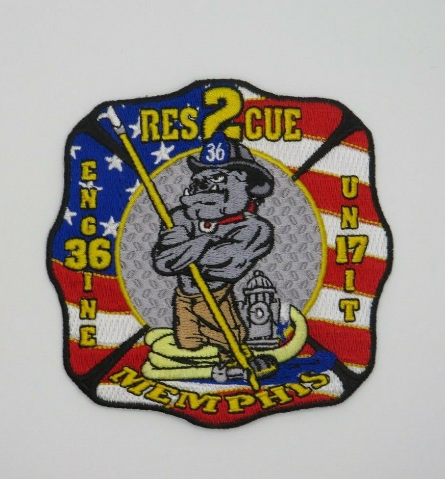 Memphis Engine-36 / Rescue-2 / Unit-17 Patch