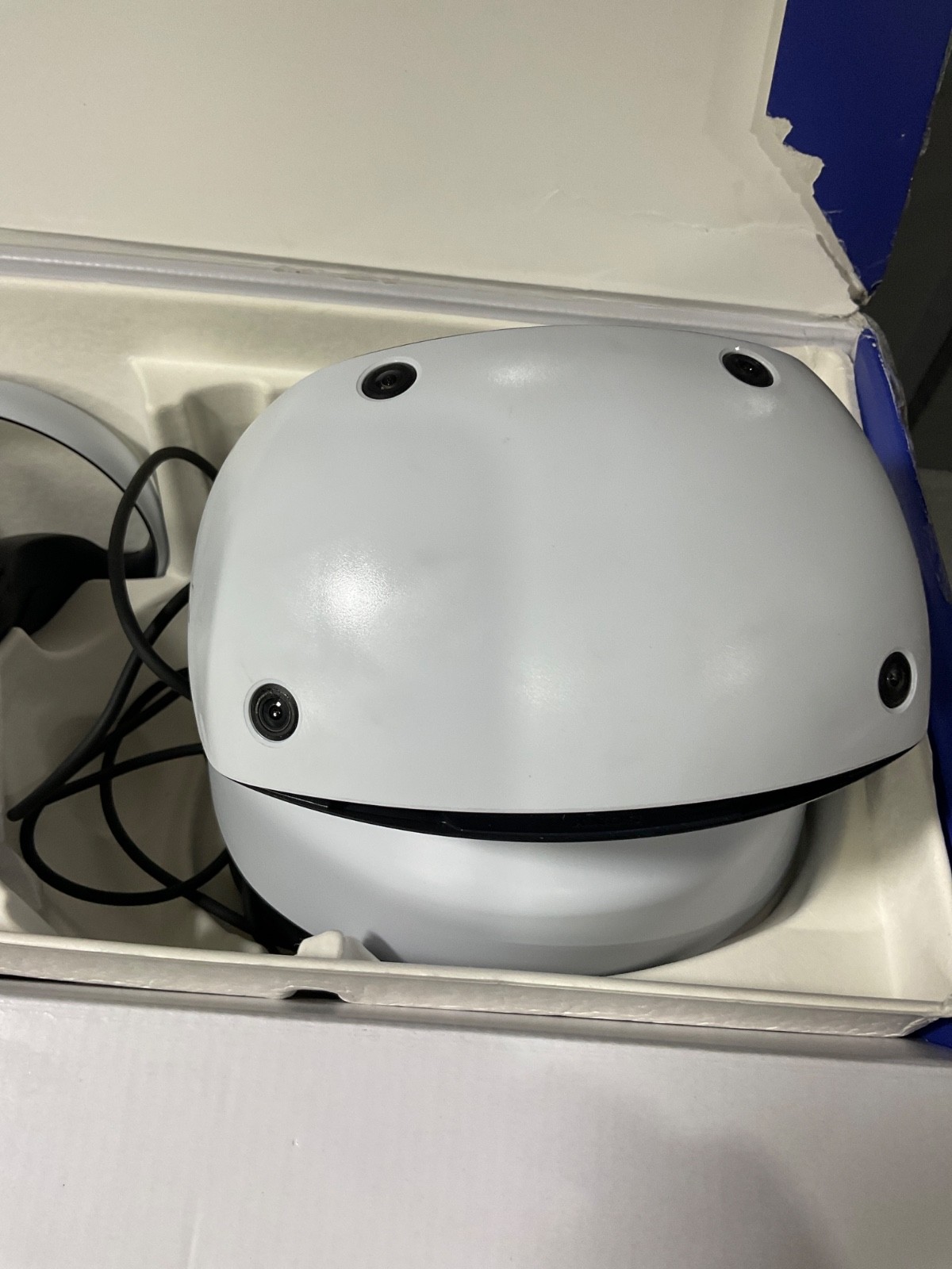 +Sony PlayStation VR2 Corded Headset and Sense Controllers(2)- White