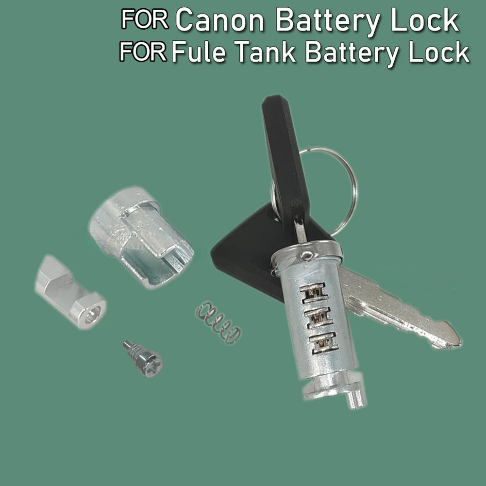 Two Key Set Battery Lock Replacement for Super 73 and For Canon Battery Boxes