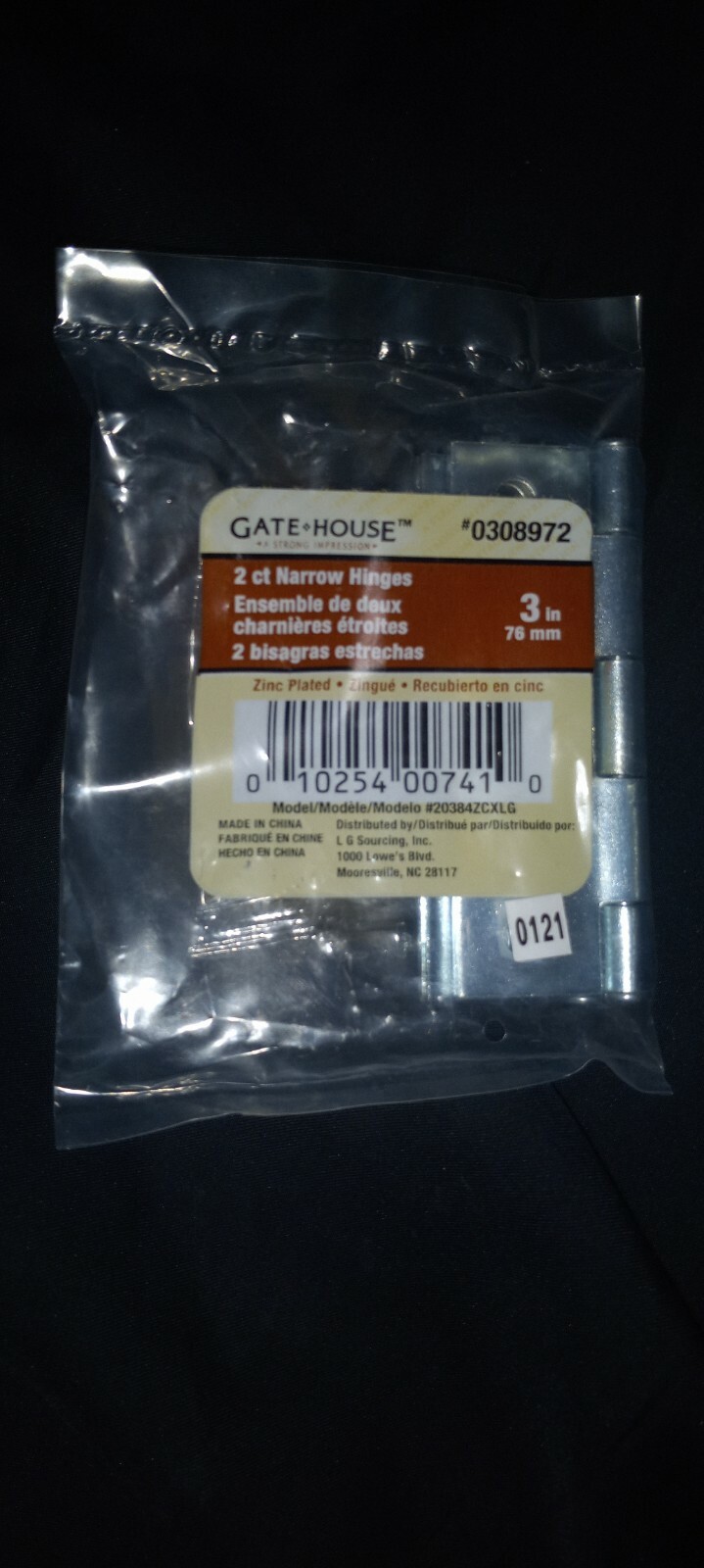 2-Gatehouse 3-in Zinc Mortise Door Hinge 2-Pack per Pack and You get 4 total