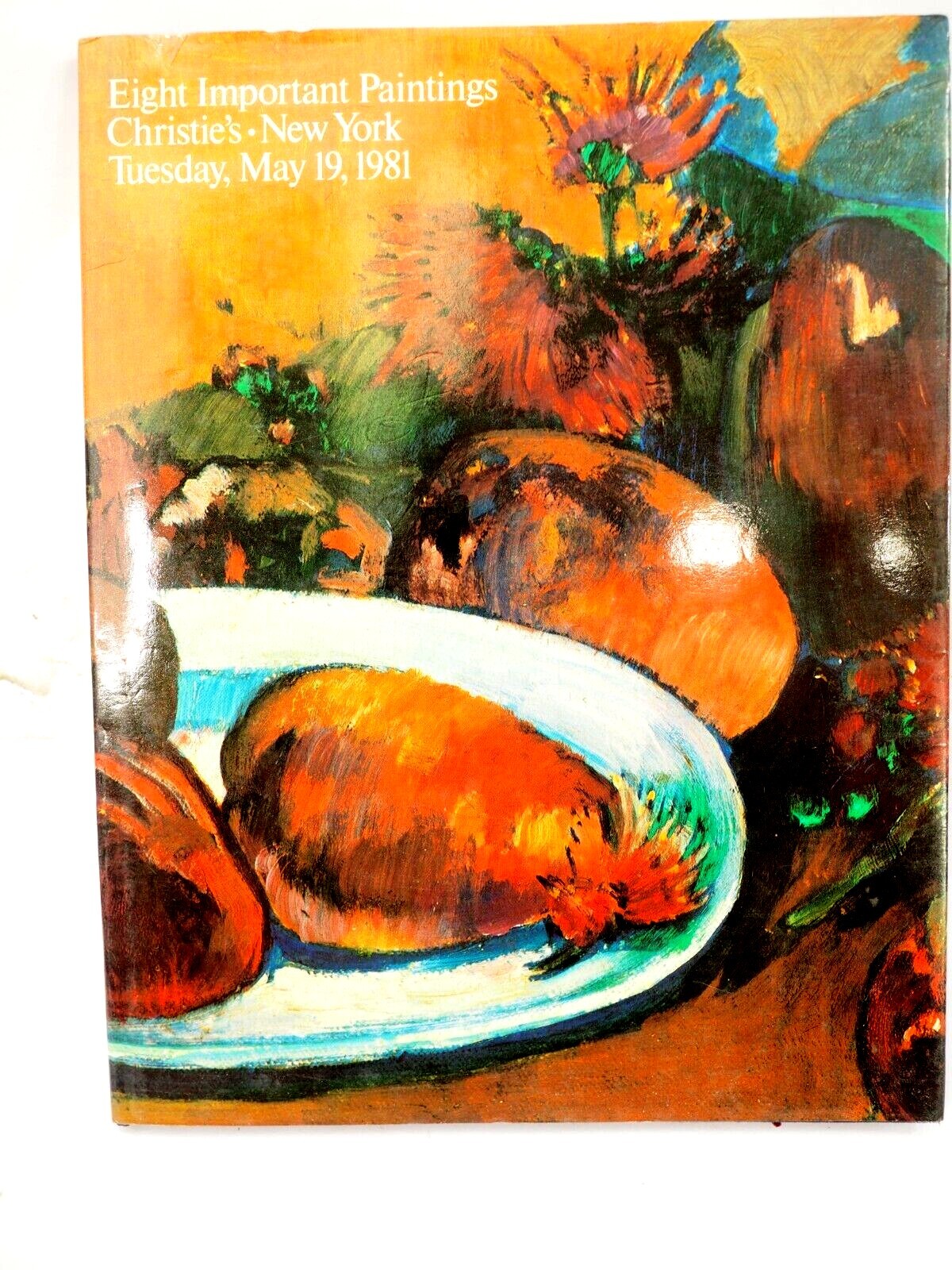 Christies Eight Important Paintings  Auction Catalog  May 1981