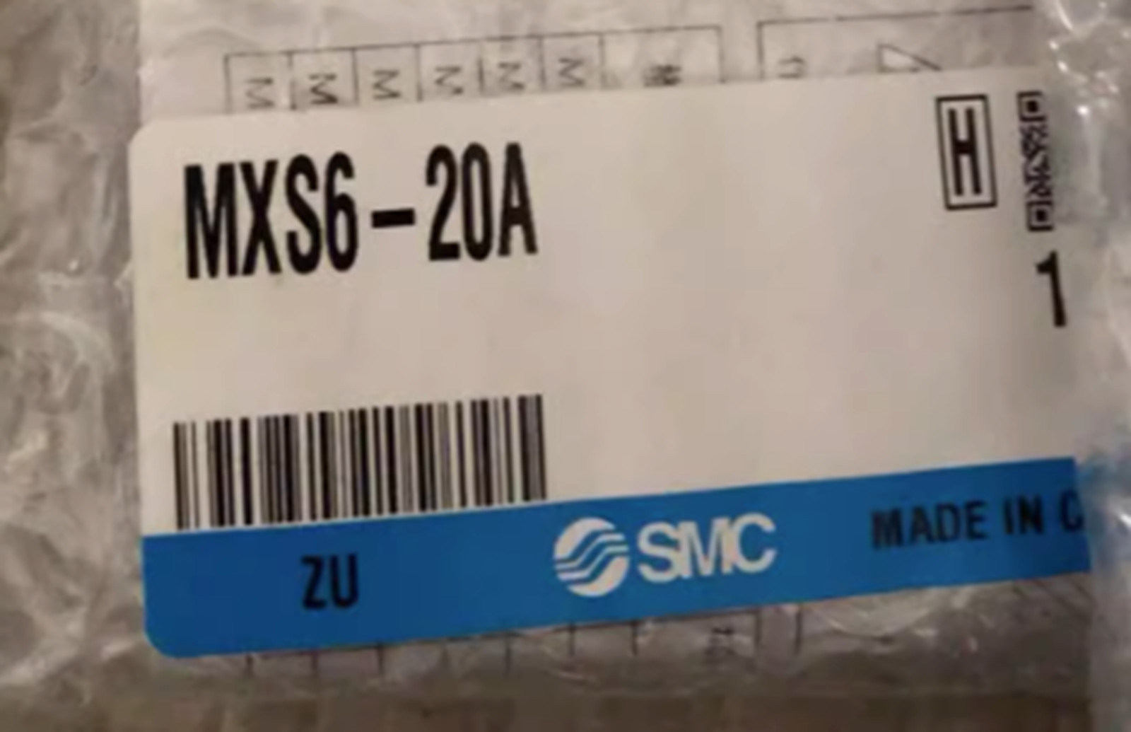 NEW SMC MXS6-20A MXS AIR SLIDE TABLE CYLINDER 6MM DIAMETER BORE STROKE