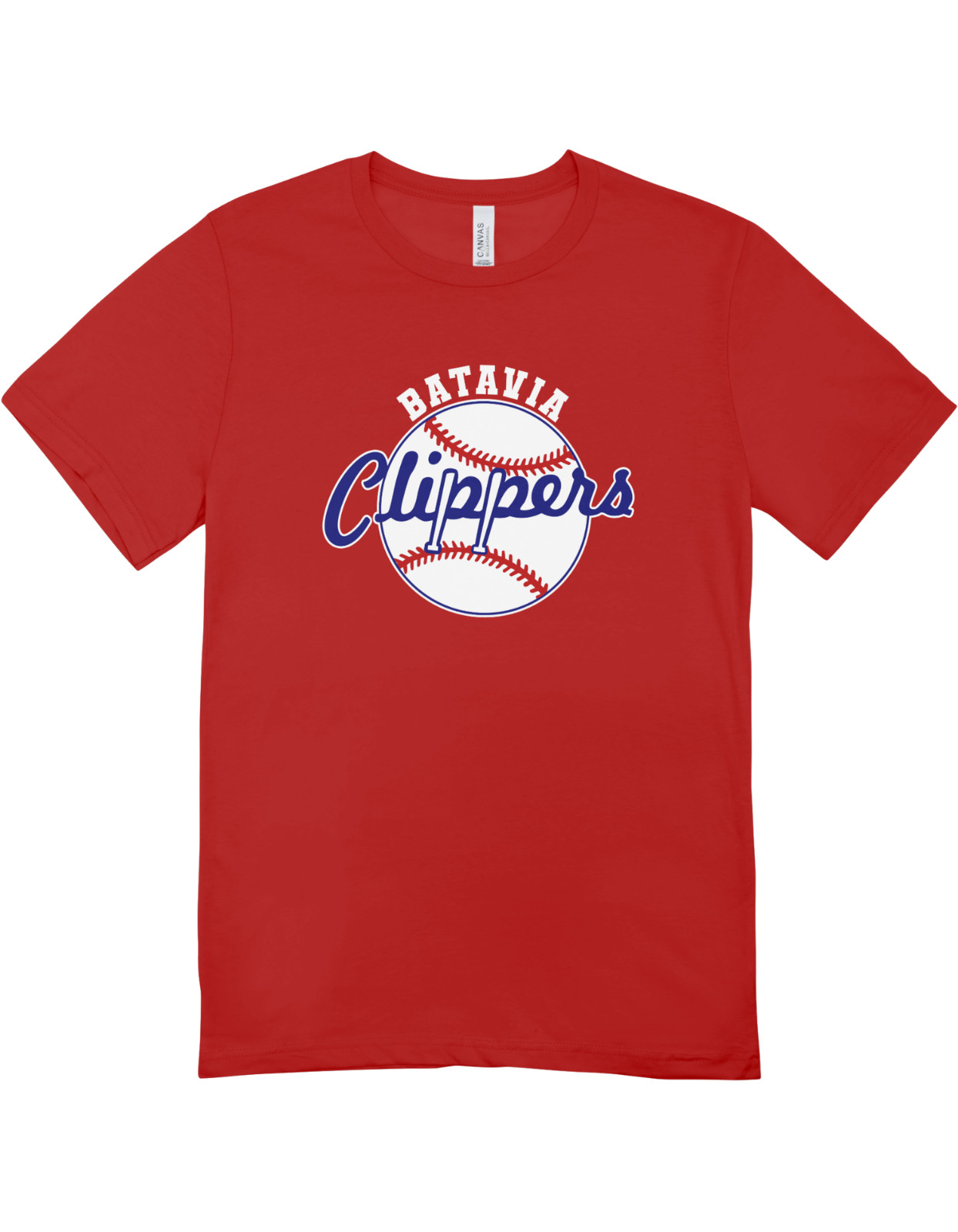 Batavia Clippers T-Shirt Muckdogs Trojans minor league baseball New York-Penn