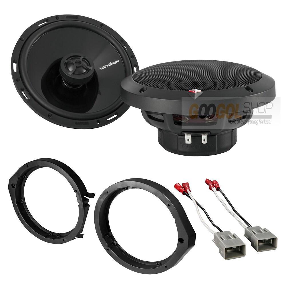 Rockford Fosgate 6.5" P1650 Speakers for 2006-2021 Honda Civic & 2008-22 Accord