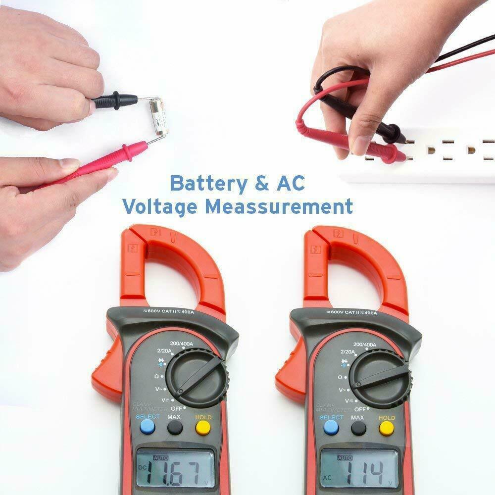 PRO Digital Multimeter Volt Meter Tester Electric OHM AC DC RMS Auto Range