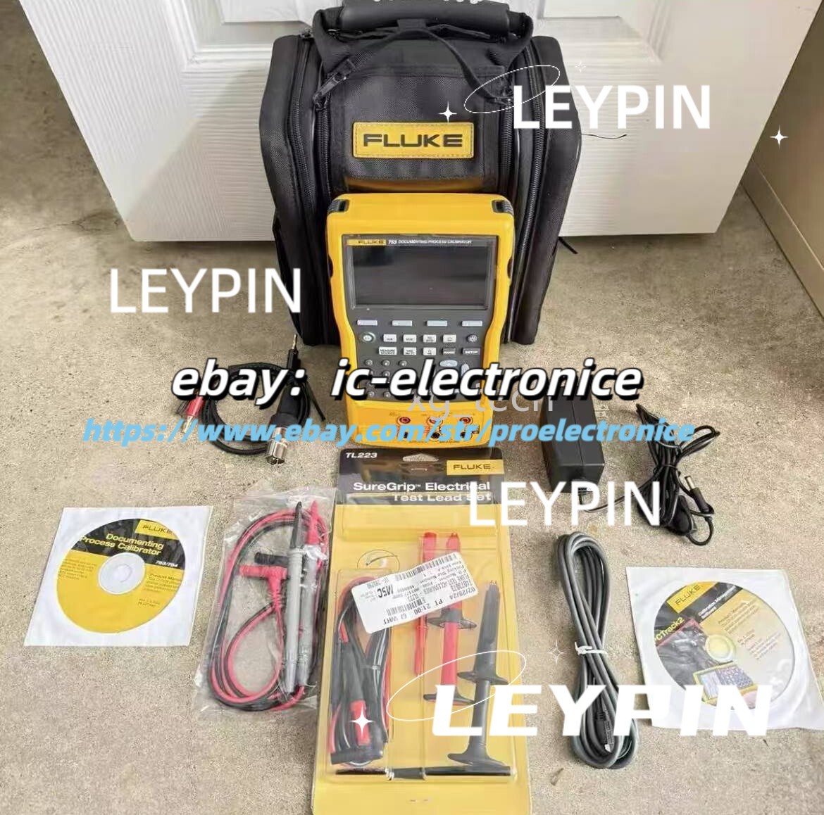 Fluke 753 Documenting Process Calibrator w/Accessories/NEW/ic