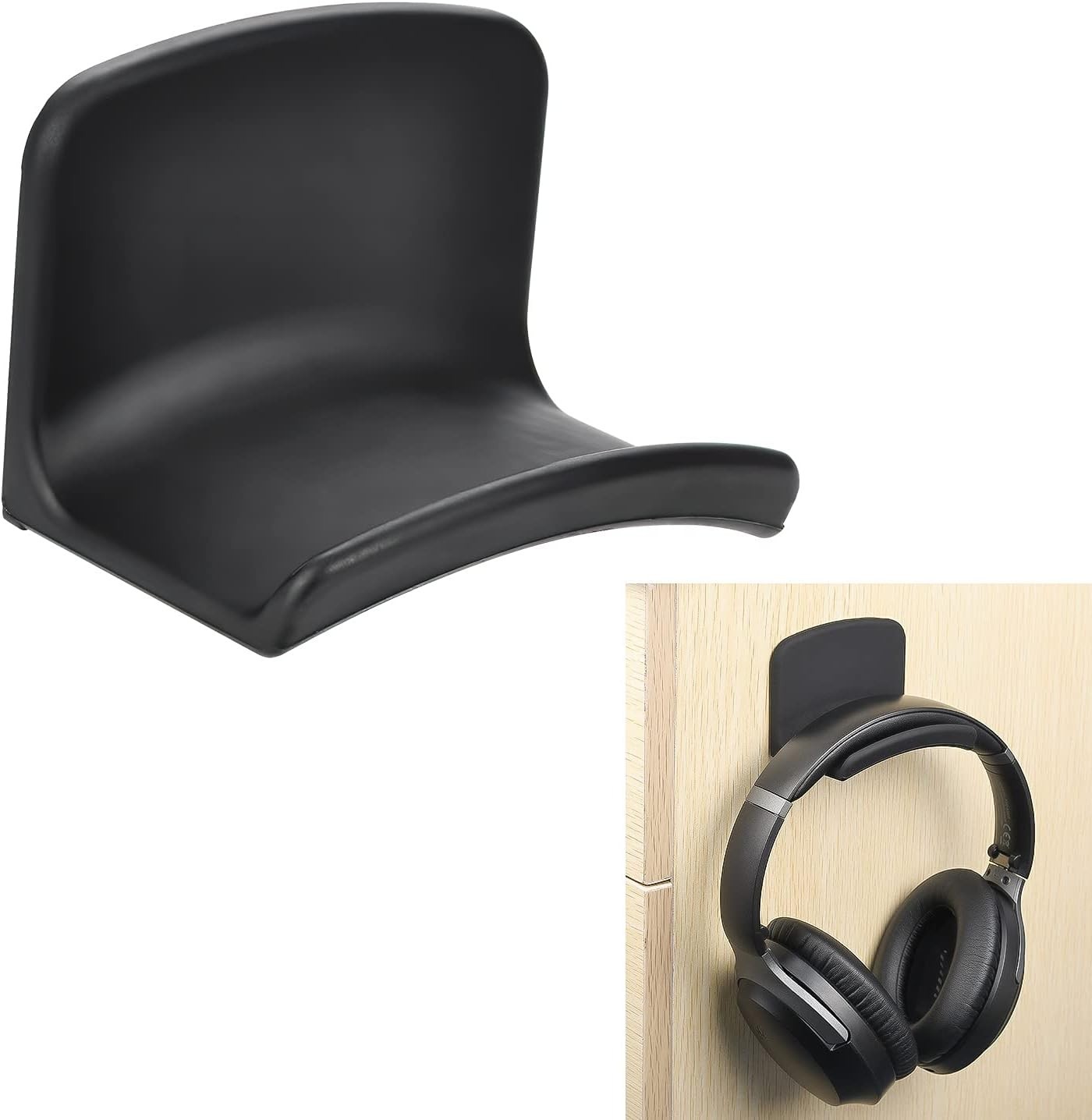 Neetto HS907 - Headphone Hanger Holder Wall Mount, Headset Hook Under Desk, U...