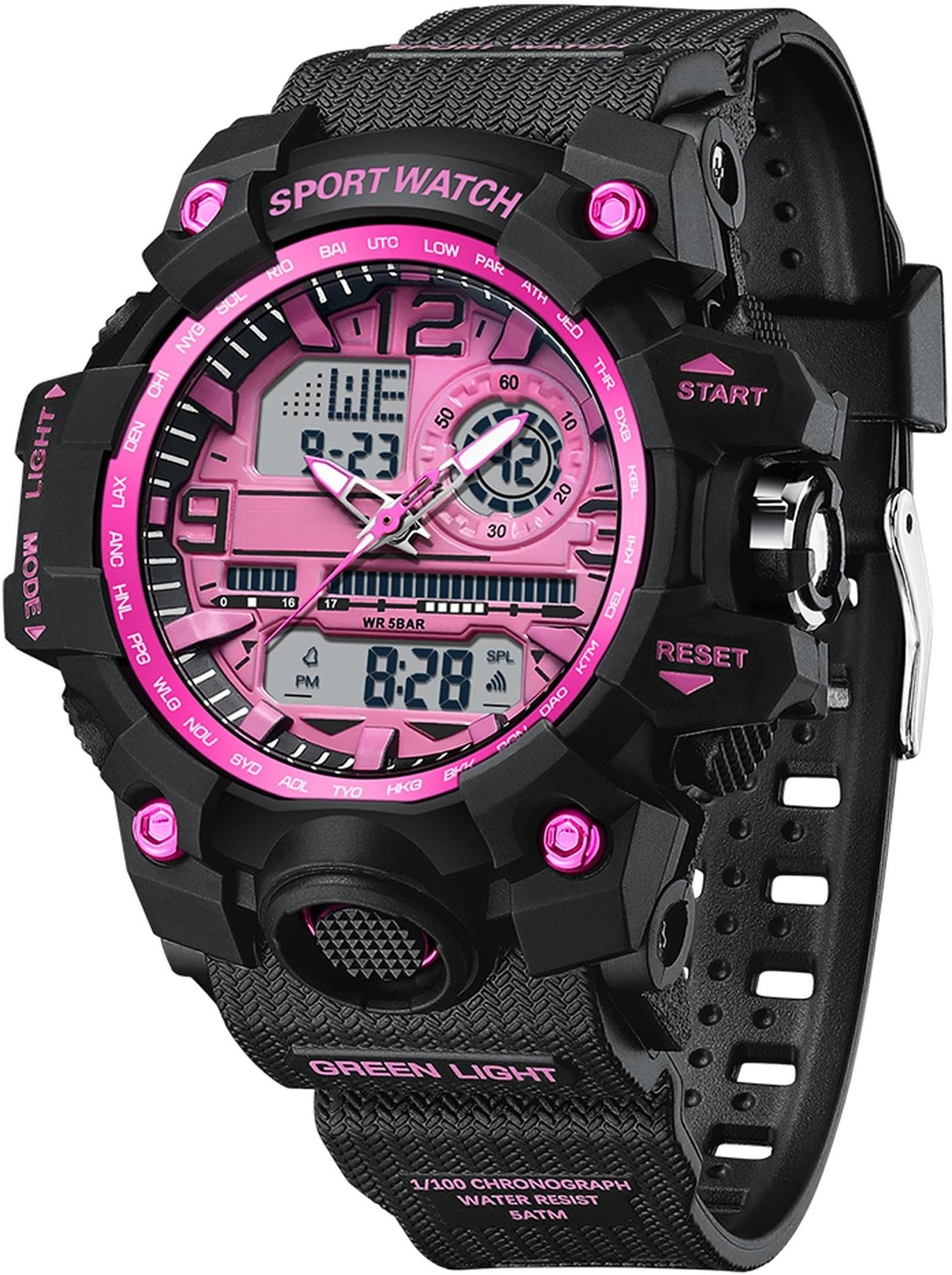findtime Women's Ladies Digital Sports Watch, Watches for Women with Alarm St...