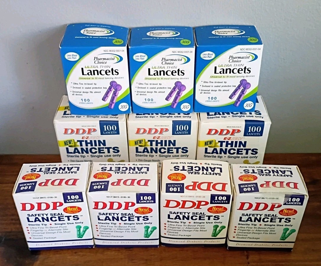 Lancet Lot 1000x (DDP, Thin, Safety, Sterile)
