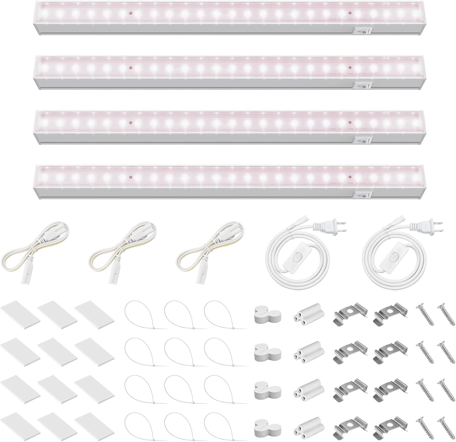 Barrina Grow Light for Indoor Plants, Full White Cover, Pinkish