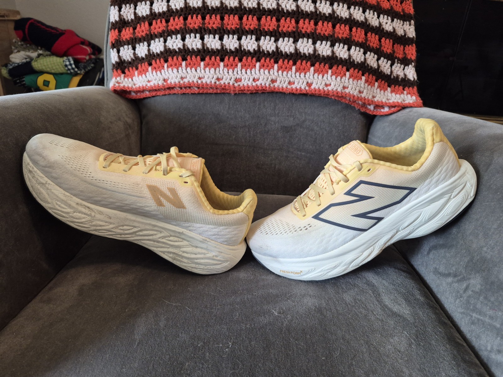 New Balance Fresh Foam X 1080 v14 Men's Cushioned Mesh Running Shoe 9.5D