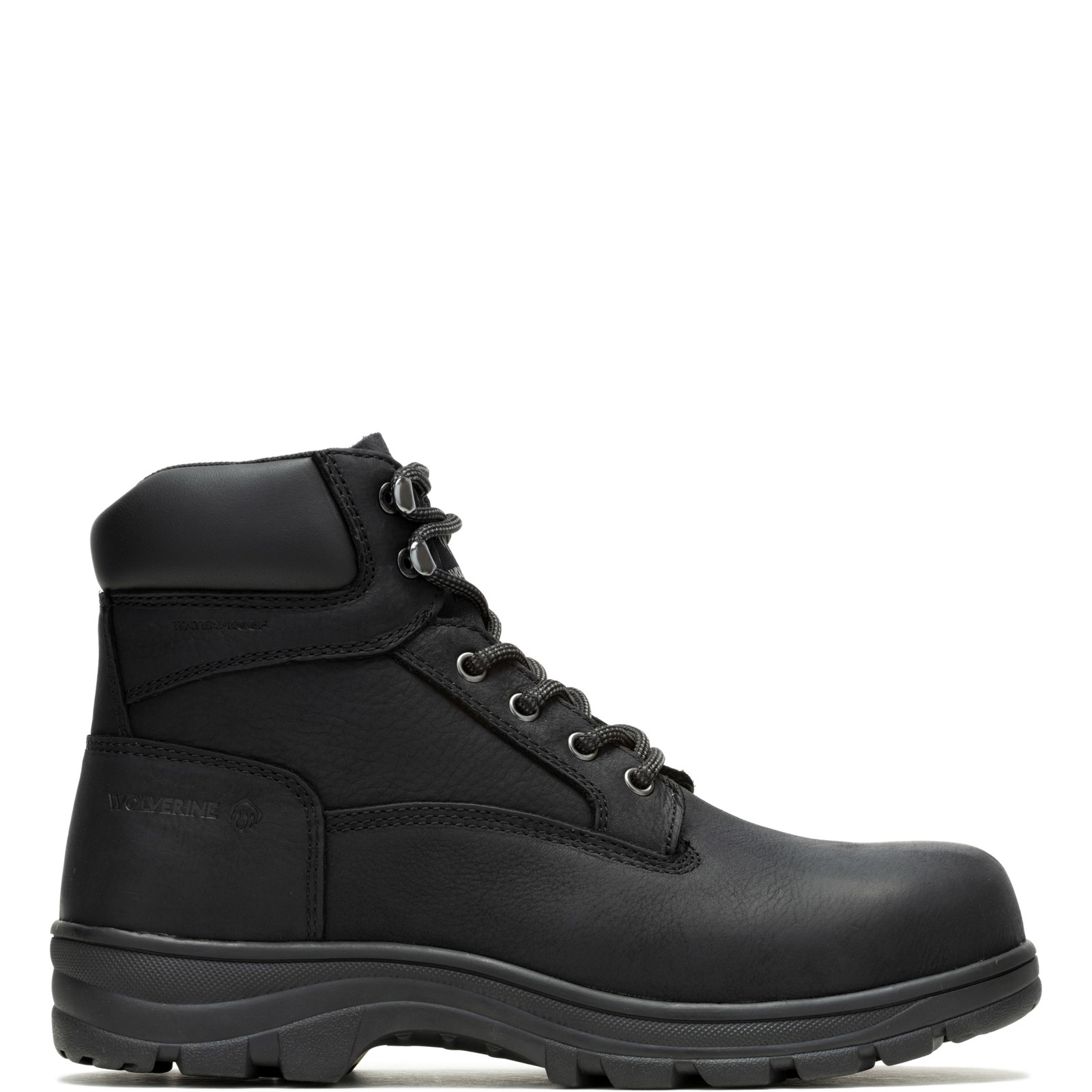 Wolverine Men Carlsbad Waterproof 6" Steel-Toe Work Boot Shoes