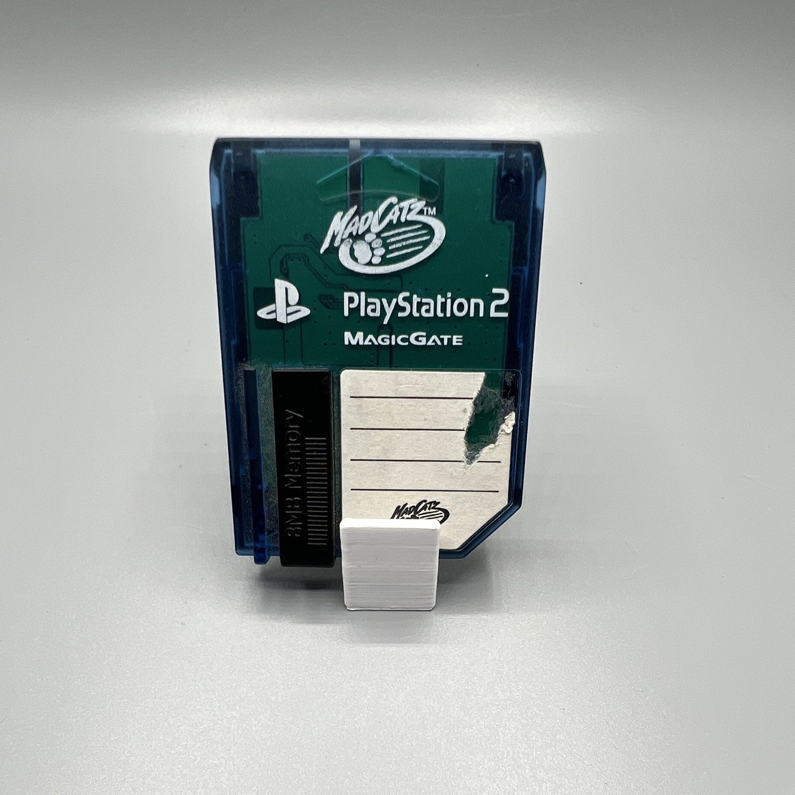 Mad Catz PlayStation 2 PS2 Blue Magic Gate 8 MB Memory Card