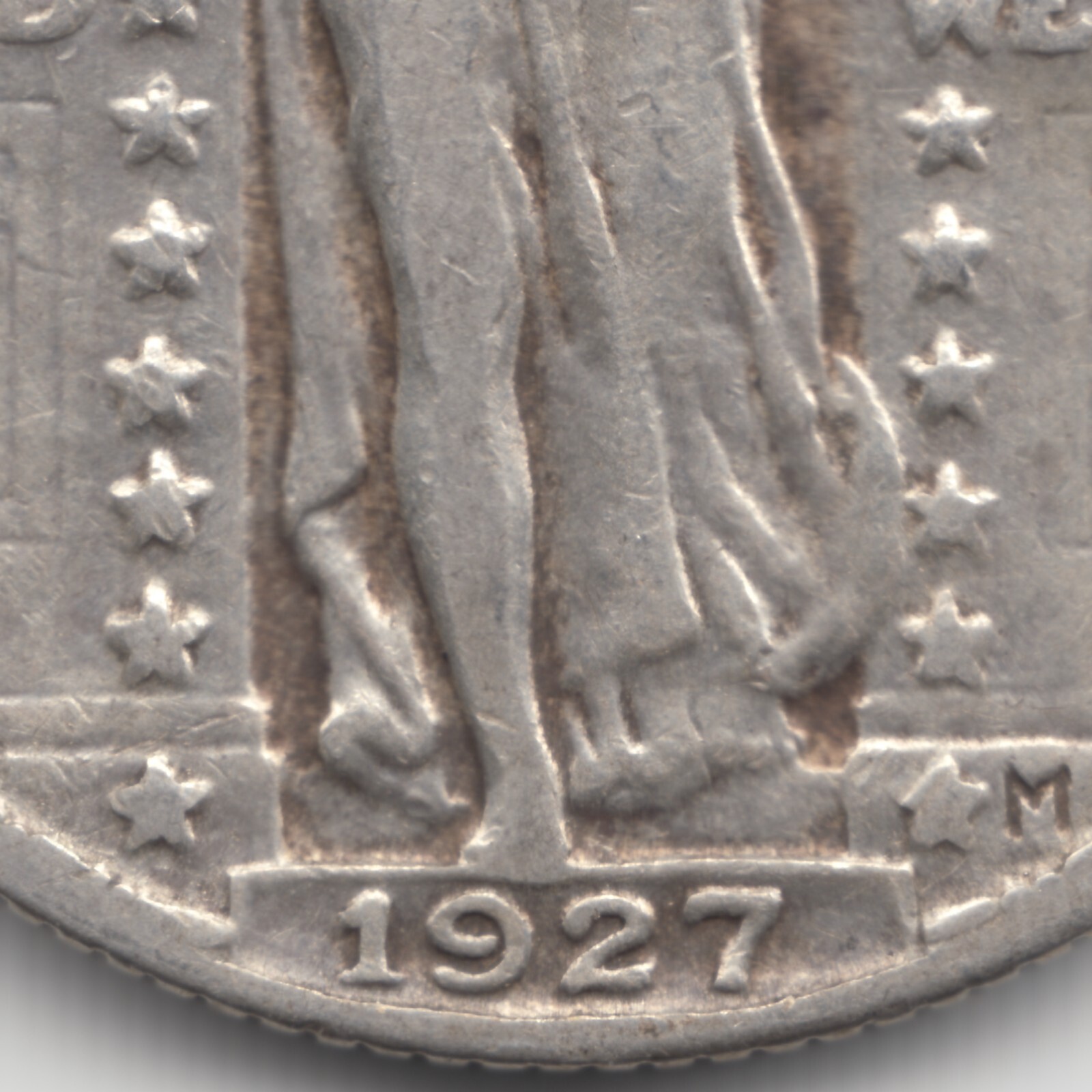 1927 Standing Liberty Quarter, VF-VF+