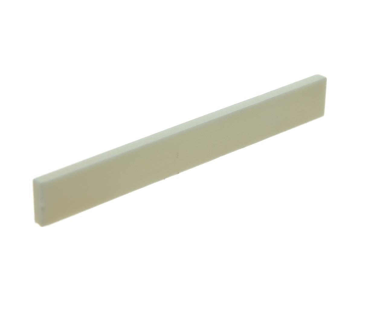 KAISH 80mm Pure Bone Saddle Blank Guitar Bone Saddle 80x3x10mm
