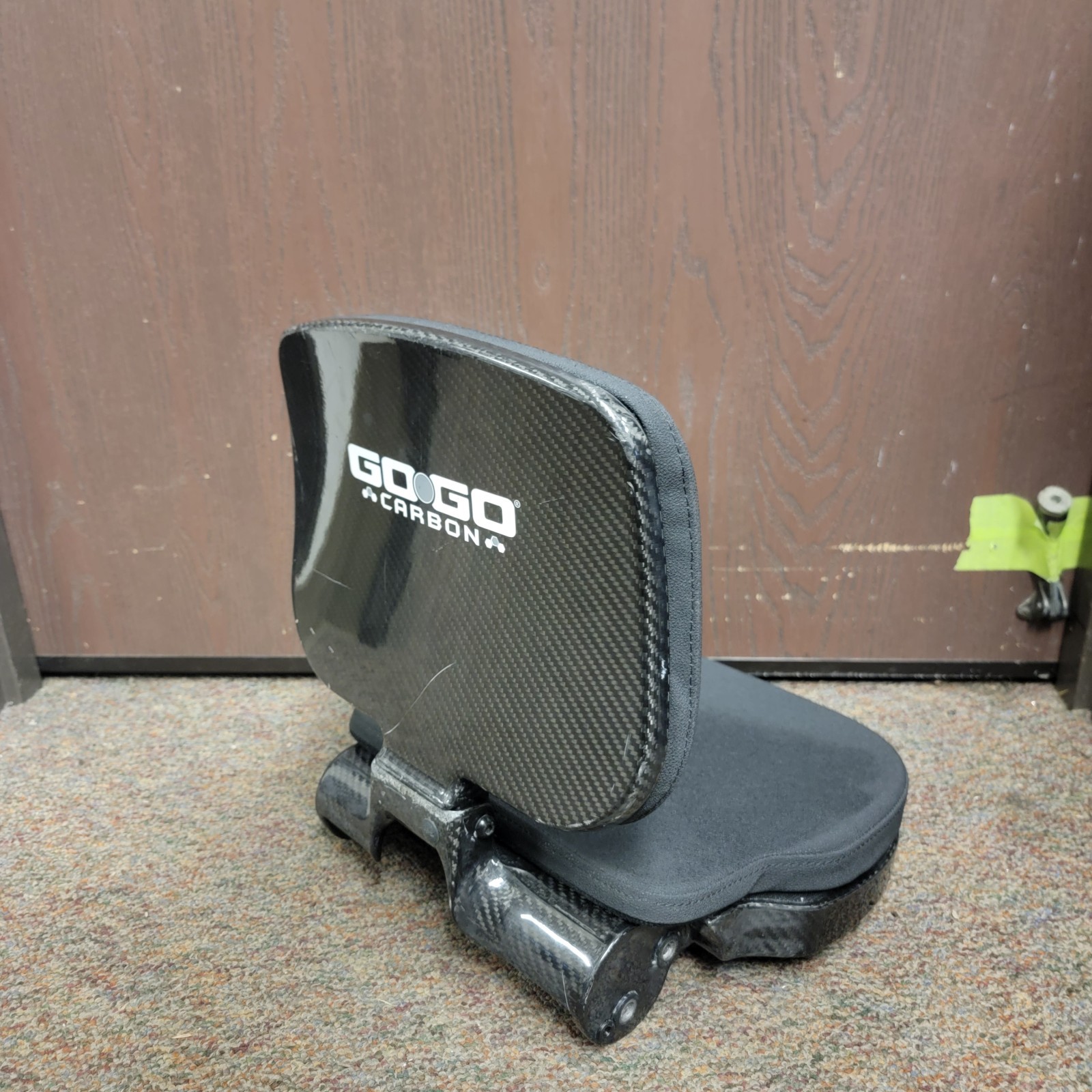 Pride Gogo CARBON Mobility Scooter Seat Assembly w/ Mounting Bolts #5550