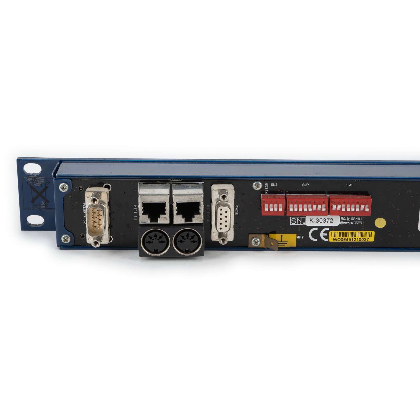 Miranda / VikinX Single Bus Control Panel 16-ProS NTW-P-16-ProS 001