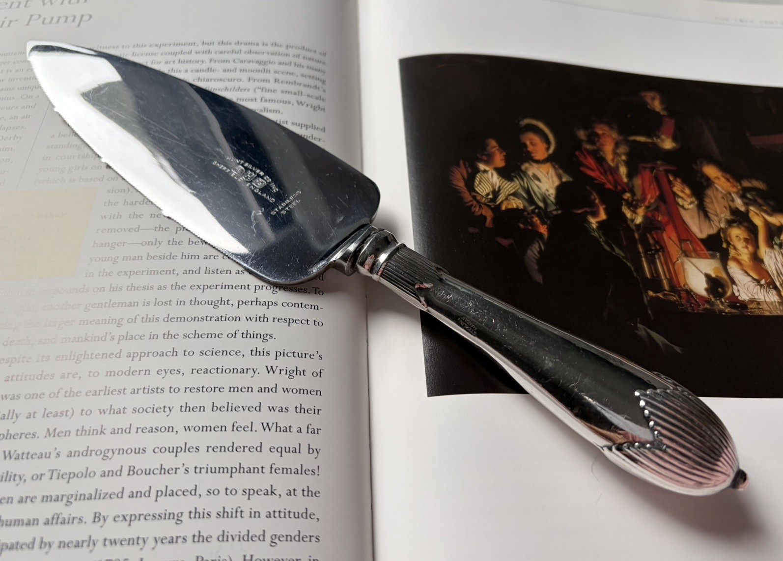 SHEFIELD Hunt Silver Co Inc Cake/Pie Server ENGLAND