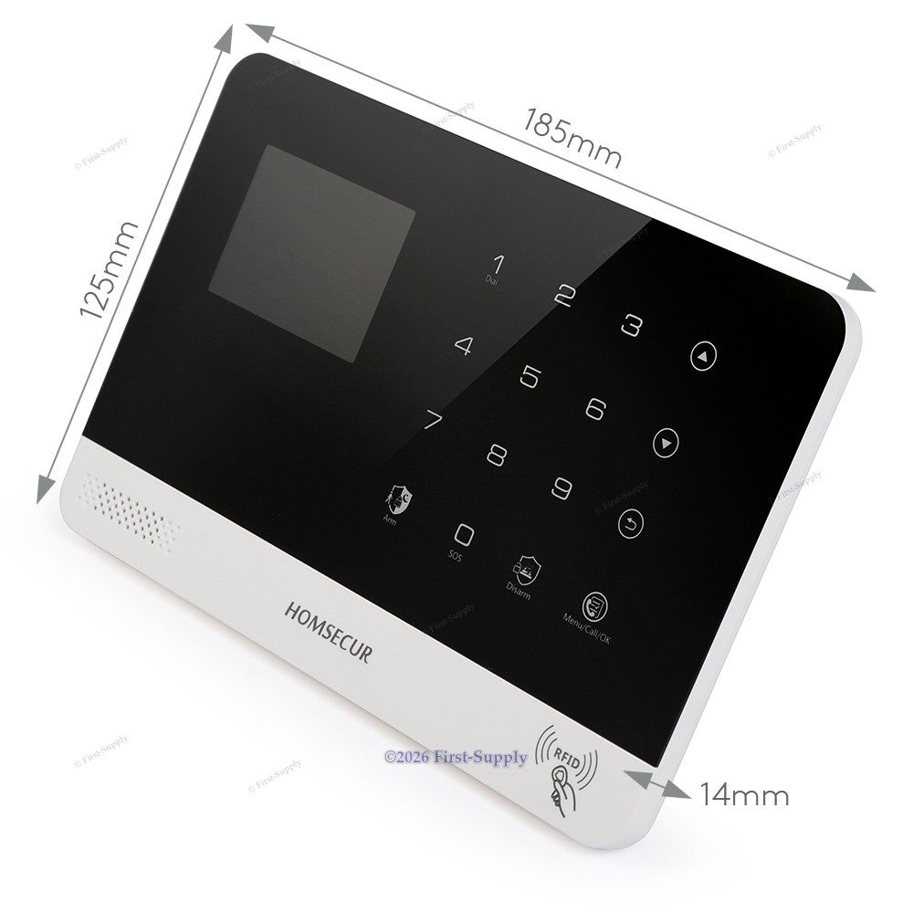 HOMSECUR Wireless WIFI 4G LCD Home Security Alarm System
