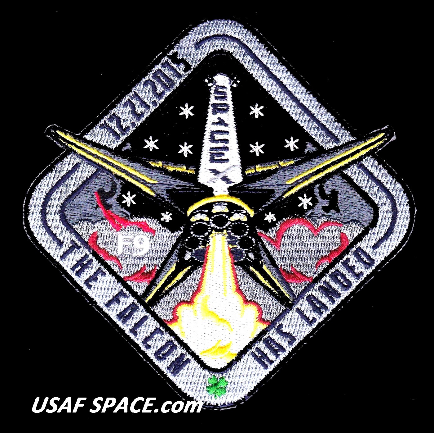 Authentic Space X The Falcon Has Landed 12-21-2015 Falcon 9 Space Patch