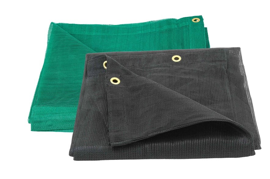 Heavy Duty 70% Shade Mesh Tarps 6 Oz with Grommets ROLL-Off