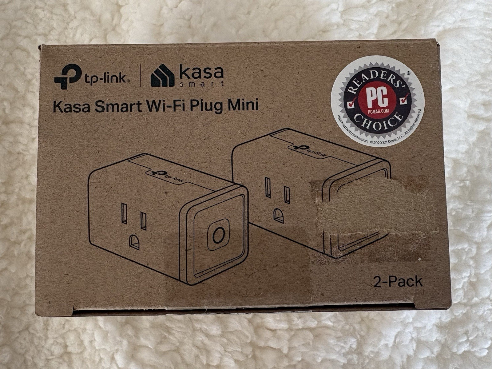 TP-Link Kasa Smart Wi-Fi Plug Mini HS103P2 2-Pack Alexa Google Compatible