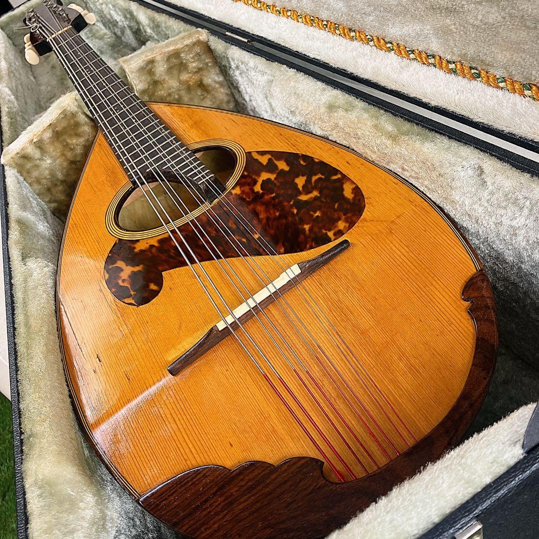 Mandora Shojiro Ishikawa 1972 Mandolin with hard case