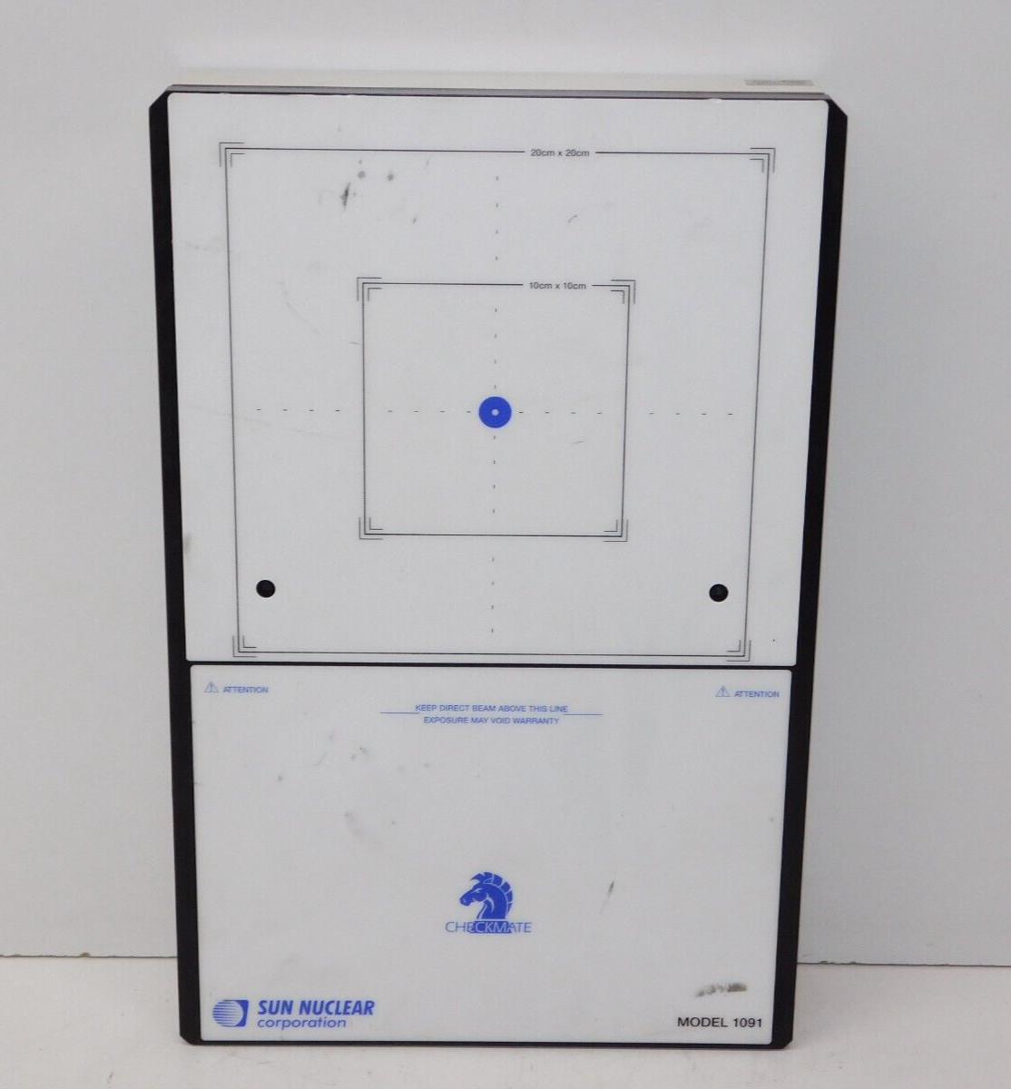 Sun Nuclear 1091 CheckMate Radiation Therapy Tester Panel 1091300 Unit Made USA