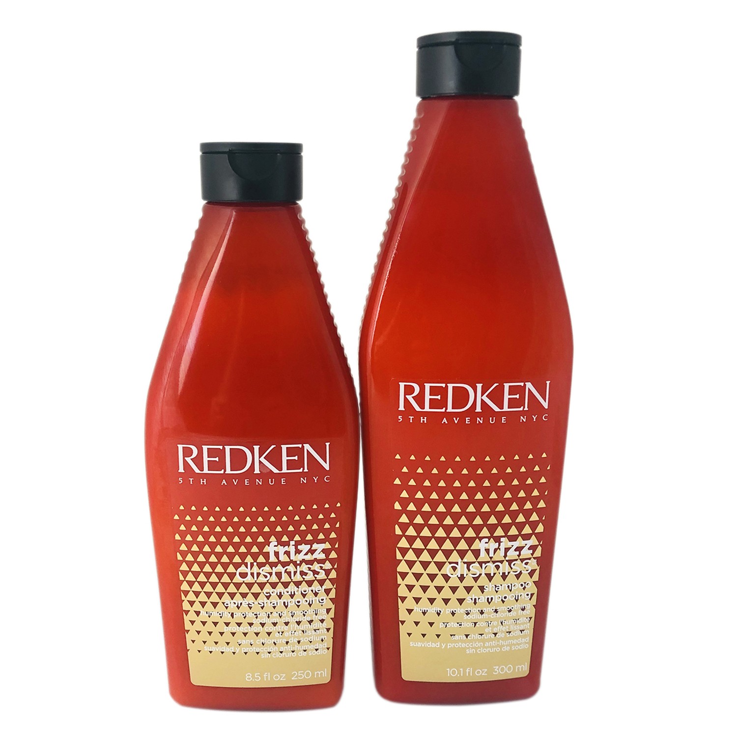 Redken Frizz Dismiss Shampoo and Conditioner Duo 8.5 OZ - 10.1 OZ