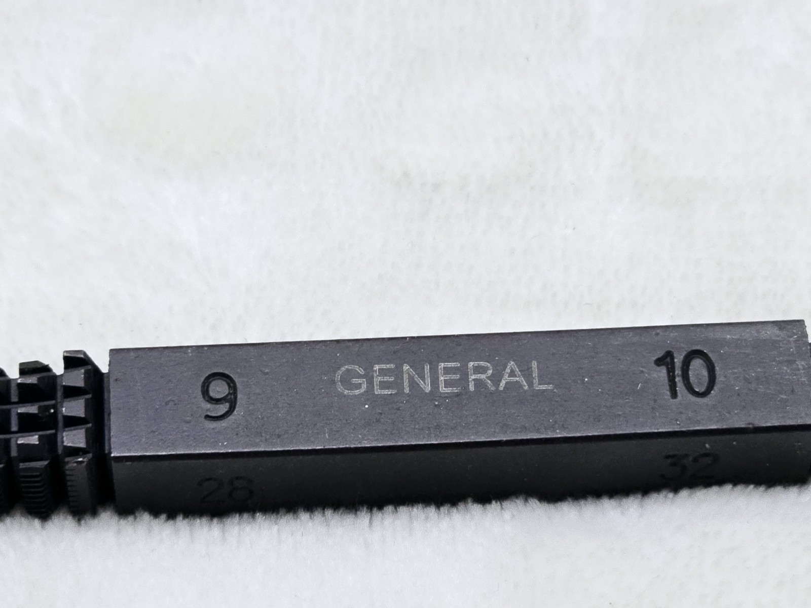 General Tools Assorted THREAD REPAIR FILE 177-2 High Carbon Steel 8-1/2