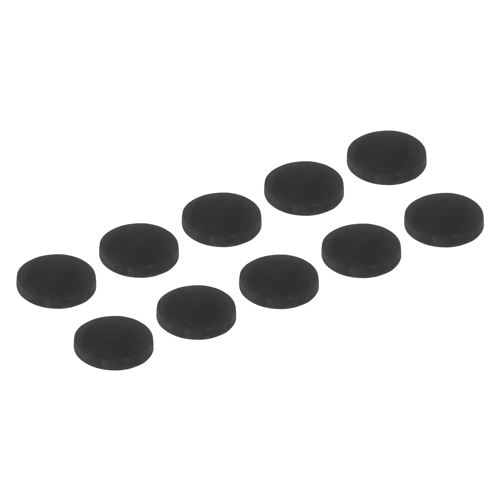 10 Pcs Non Slip Furniture Pads 40mm x 5mm, Adhesive Backed Rubber Feet